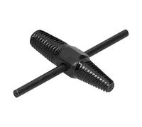 AUNMAS Extractor de Tornillos para Tubos Rotos, Herramientas de Roscado | Acero con Alto Contenido de Carbono, Tratado Térmicamente en General, Superficie Negra, Antioxidante, para Quitar Tornillos
