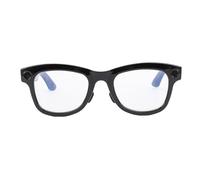 AUNMAS Gafas de Cámara Inteligente Traducción AI Voice Wake Up Music Playback Llamadas Telefónicas Tomando Foto de Transferencia WiFi Control de Tacto de Reducción de Ruido Dual para (Luz Anti Azul)