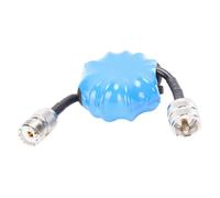 AUNMAS HF Choke Balun Anillo Magnético de Ferrita 1 1 Balun de Corriente,8 a 30 MHz 200 W Supresión de Modo Común Conectores Macho a Hembra para Antena de Onda Corta de Radioaficionado