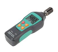 AUNMAS Higrómetro Digital, Medidor de Temperatura con Medición, Función de Retención de Datos, Pantalla LCD para Laboratorios Industriales, Instalaciones, Bodegas