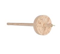 AUNMAS Husillo para Crochet, Madera Dura de Haya, Muescas de Hilo Fijas para Tejer y Tejer, Ideal para Principiantes y Entusiastas del Bricolaje