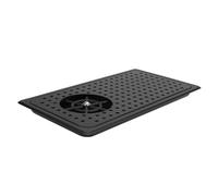 AUNMAS Lavadora de Vasos Acero Inoxidable Alta Presión 16.7 X 9.1in | Enjuagador de Vidrio, Acero Inoxidable, Bandeja de Drenaje, Pulverizador de Alta Presión, Home Bar Cafe, Copas de café,