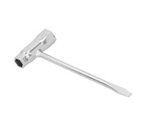 AUNMAS Llave en Forma de T Llave de Vaso para Motosierra de Acero Al Carbono Diseño de Varilla Larga de 13x19 Mm para Reemplazo de Barra de Ajuste de Cadena Mantenimiento de Jardín para 200 300 400
