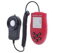 AUNMAS Medidor de Luz Digital, Material ABS FC LX Medición Diseño Portátil Uso Amplio, Utilizado Principalmente en Escuelas, Hospitales, Familias, Hoteles, etc. con Lectura Clara