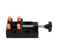 AUNMAS Mini Abrazadera de Banco, Tornillo de Mesa de Aleación de Aluminio, Herramienta Multifuncional para Reparación de Relojes, Fabricación de Joyas y Manualidades