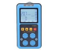 AUNMAS Monitor de Gas 4 en 1 con Pantalla LCD Retroiluminada Recargable por USB, Alarma de Sonido Luz Vibración, Sensor de Alta Sensibilidad para Uso en Marina, Química, Laboratorio,