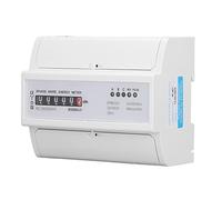 AUNMAS Multifunción Multifunción de la Tecnología Avanzada Tecnología Digital para el Ensamblaje del Uso Industrial DIN Rail Montmeter