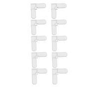 AUNMAS Paquete de 20 Esquinas de Marco de Pantalla de Repuesto de Plástico ABS de 5/16 Pulgadas X 3/4 Pulgadas para Reparación de Pantallas de Ventanas con Canales de Junta Más Gruesos,