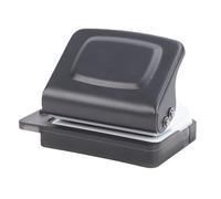 AUNMAS Perforadora de 6 Orificios, 5,5 Mm de Diámetro, 6 Mm de Profundidad de Alimentación para A4, B5, A5, Cuaderno de Hojas Sueltas, Diario con Postes de Posicionamiento y Bandeja
