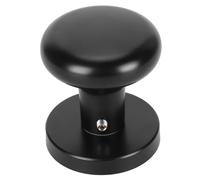 AUNMAS Perilla de Puerta de Aleación de Zinc con Bloqueo sin Llave, Manija Interior de Cerradura Sólida con Agarre Cómodo y Fácil Instalación para Dormitorio y Baño