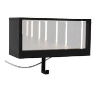 AUNMAS Porta Llaves de Coche para Pared, Llavero de Montaje en Pared sin Esfuerzo con Luces LED Blancas Cálidas para Regalos de Oficina, Pasillo, Entrada del Hogar