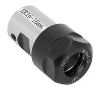 AUNMAS Portabrocas de Bloque de Pinza ER16, Portabrocas de Rosca en Espiral de Alta Dureza, Cuerpo de 40 Mm con Opciones de 6 Mm, 8, 10, 12, 16, para Torno, Taladro, Fresadora, Sujeción del Eje