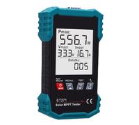 AUNMAS Probador de Paneles Solares, Medidor Fotovoltaico MPPT con Pantalla LCD, Multímetro Fotovoltaico, Herramienta de Resolución de Problemas para Pruebas de Paneles Solares