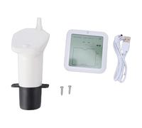 AUNMAS Sensor Inalámbrico de Nivel de Agua, Medidor Ultrasónico de Nivel de Líquido, Alarma Alta y Baja con Resistencia Al Agua IP65 para Tanques Domésticos e Industriales