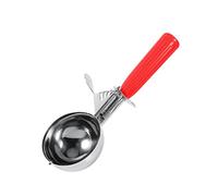 AUNMAS Socada de Helado, Cucharada de Galletas de Acero Inoxidable con No Deslizante, Herramienta de Cocina para el Hogar, Tienda de Postres, café, Bar, Restaurante (5.2 cm)