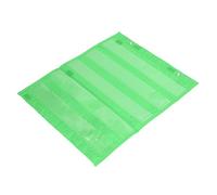 AUNMAS Tabla de Bolsillo Magnética, Organizador de Horarios de Aula de PVC de Poliéster, 5 Filas Transparentes, Imanes de Pizarra Blanca y Bucles para Colgar, para Centros de Aprendizaje de (GREEN)