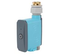 AUNMAS Temporizador de Riego WiFi, Temporizador de Aspersor Automático Pom con Control Remoto de Aplicación, 4 Pilas AA, Presión de 1 a 8 Kg, 32 a 140 Fahrenheit, para Riego por Goteo de Jardín,