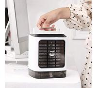 AUNMAS Ventilador de Aire Acondicionado, Humidificador de Refrigeración Portátil con Control Remoto y Velocidad de Viento Ajustable para Uso en el Hogar, Oficina y Dormitorio