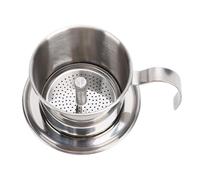AUNMAS Vietnamita Filtro de café Vietnamita Filtro Phin 200 Ml Gotero de café de Viaje Portátil de Acero Inoxidable 304 con Diseño Duradero a Prueba de Herrumbre para el