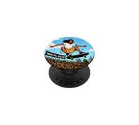 Aunque caiga, me levantaré patinando Christian Skater PopSockets PopGrip Adhesivo
