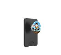 Aunque caiga, me levantaré patinando Christian Skater PopSockets PopWallet para MagSafe
