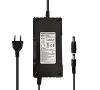 aunstarwei Adaptador de cargador de batería de 42 V y 4 A para batería de iones de litio de 36 V con conector DC 5,5 x 2,5 mm/5,5 x 2,1 mm