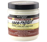 Aunt Jackie's - Crema Reparadora de Cabello - Con Aceites de Coco y Aguacate - Repara y Fortalece en 5 Minutos - Para Cabello Tratado Químicamente - Reparación - 436 ml