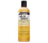 Aunt Jackies Oh So Clean Champú 354 ml (6 Unidades) con Manteca de Karité y Aceite de Oliva, Sin Sulfato ni Parabeno