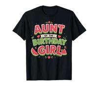 Aunt of The Birthday Girl Watermelon Family Party Camiseta