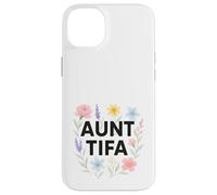 Aunt Tifa Floral Resistance Protest Resist Fascism No Kings Carcasa para iPhone 14 Plus