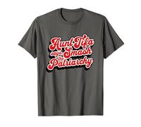 Aunt Tifa Says Smash The Patriarchy Feminist Protest Design Camiseta