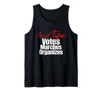 Aunt Tifa Votes Marches Organizes Protest Pun Camiseta sin Mangas