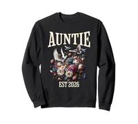 Auntie EST 2026 El Nuevo Embarazo del bebé Revela a los Padres de Familia Sudadera