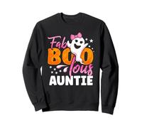 Auntie Halloween Fab Boo Lous para Mujer Sudadera