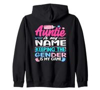 Auntie Is My Name Keeping The Gender Is My Game Reveal Sudadera con Capucha