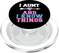 Auntie Keeper of The Gender Reveal Party Ideas Angustiadas PopSockets PopGrip para MagSafe