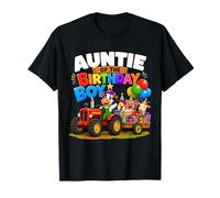 Auntie of The Birthday Boy Farm Tractor Party Theme Camiseta