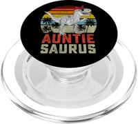 Auntiesaurus T Rex Dinosaurio Tía Saurus Familia A Juego PopSockets PopGrip para MagSafe