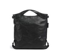 Aunts & Uncles Grandma's Luxury Club Mrs. Peach Crumble Bolso mochila negro, cuero, mujer, 5L