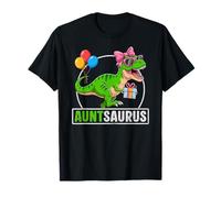 Auntsaurus T-Rex Dinosaur Tía Saurus Family Matching Camiseta