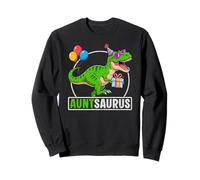Auntsaurus T-Rex Dinosaur Tía Saurus Family Matching Sudadera