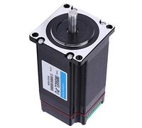 Auoeer Motor de Pasos del Conductor del Kit, 2 Fase 1,8 ° 2.2N.M Nema 23 Motor Paso a Paso con la Unidad de Control de impulsos DC 24-50V IM56EL-PU