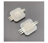 AUOQKQUT 10pc 3 On 1 Off Flashlight Button Power Switch 4 Gear 5 Pin Self-Locking Lamp Switch 22 * 22 * 9mm