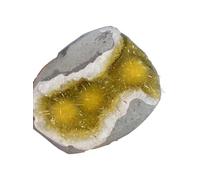 AUOQKQUT 1pc 900-1.1kg citrine Yellow Needles Gems Gifts Decorations