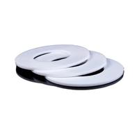 AUOQKQUT 50 PCS DN8 12x6x2mm Fit 1/4" BSP Thread PTFE Flat Washer Gaskets Spacer Insulation Sealing Ring Strip