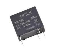 AUOQKQUT 5pcs HF32F-005-ZS3 5V 3A 250V 5PIN Power Relay