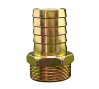 AUOQKQUT Accesorio de tubería de Hierro de 16 mm con Revestimiento de Color, Conector Macho BSP de 3/8", acoplador de unión