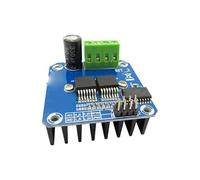 AUOQKQUT Double BTS7960 B BTS7960B DC 43A Stepper Electronic Starter Driver Module H-Bridge Module