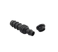 AUOQKQUT Garden Plumbing DN20 to DN16 Pipe Straight Through Two-Way Connector 17mm Sealing Ring Drip Irrigation Tool Hose Connector Plumbing Pipe Fittings (Color : Silver)