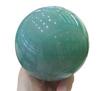 AUOQKQUT Green Dongling Stone Ball Hand Polished Crystal Home Office Decoration Craft Gifts Ornaments (Size : 900-1000g)